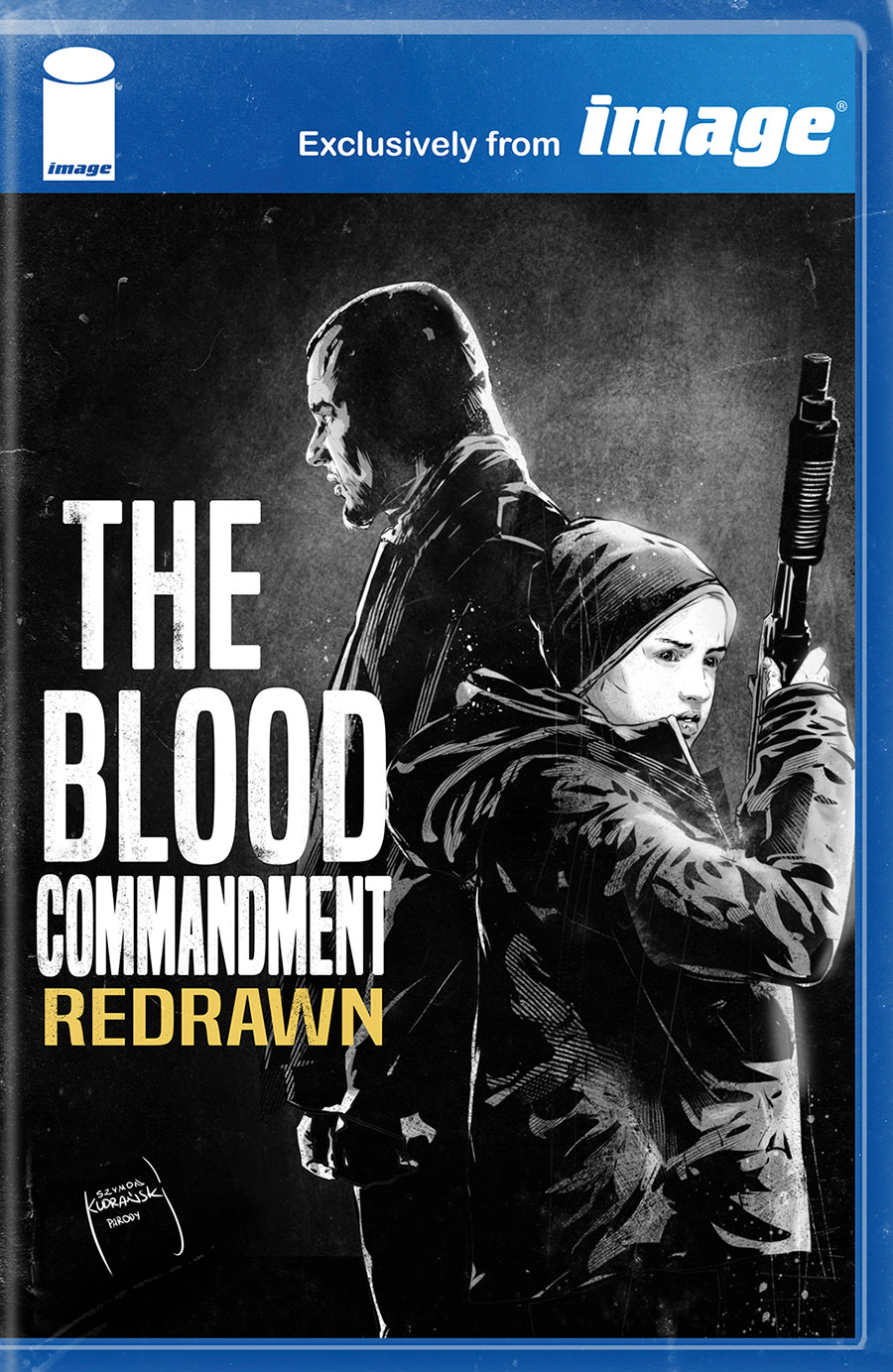 Blood Commandment #1 Cover C Variant Szymon Kudranski Redrawn Cover