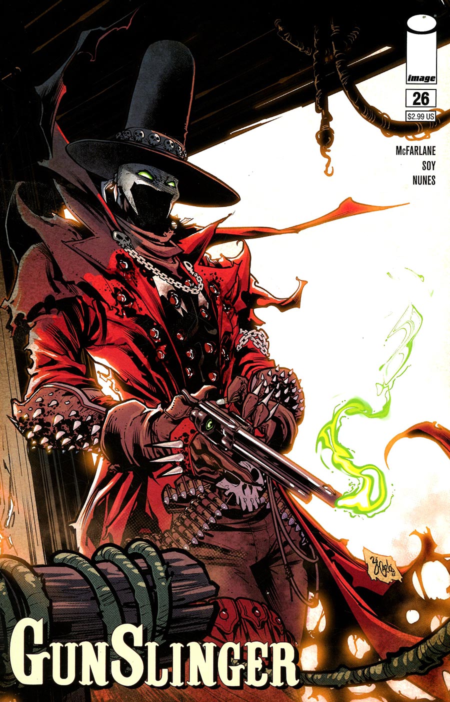 Gunslinger Spawn #26 Cover A Regular Ze Carlos Cover
