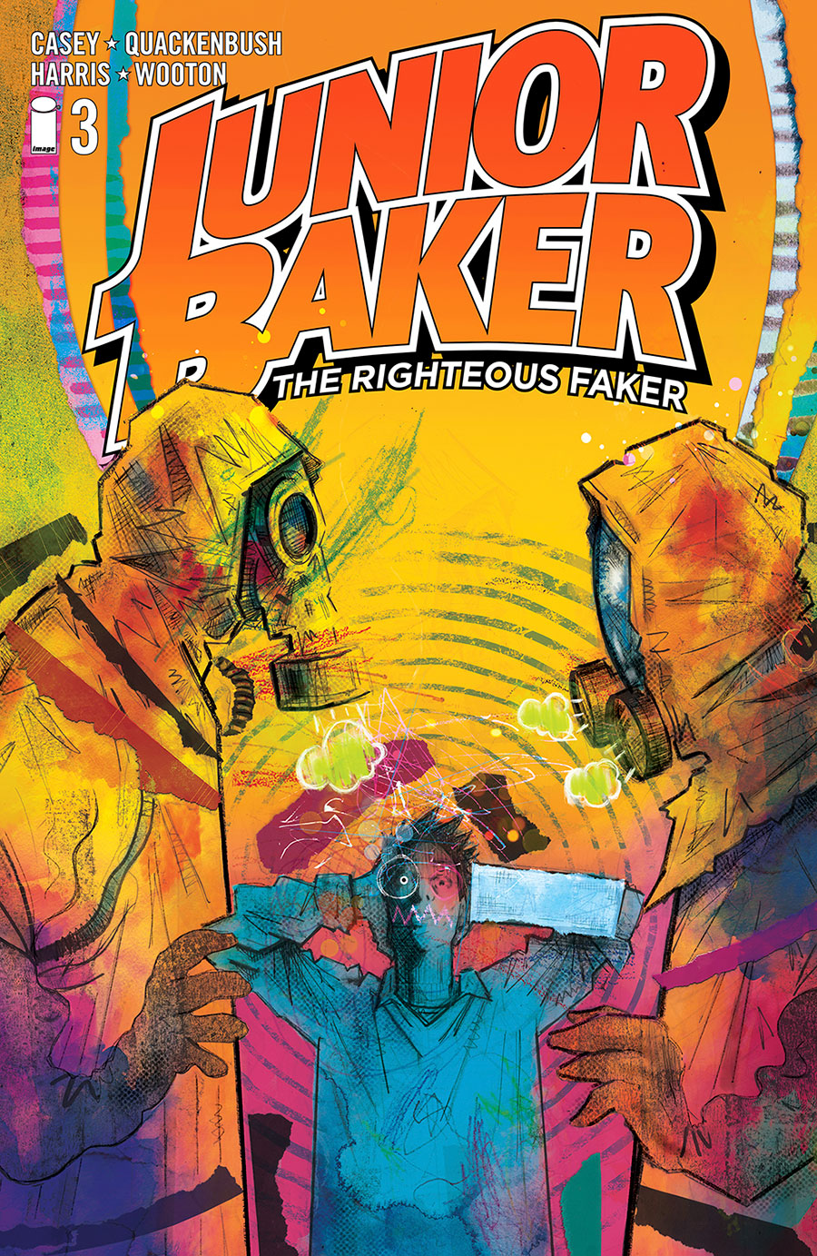 Junior Baker The Righteous Faker #3 Cover A Regular Ryan Quackenbush Cover