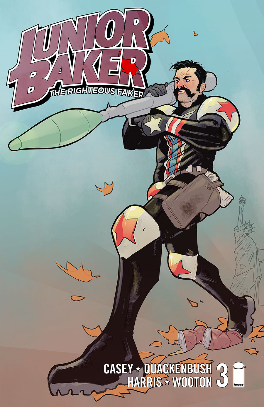 Junior Baker The Righteous Faker #3 Cover C Incentive Paul Fry Variant Cover