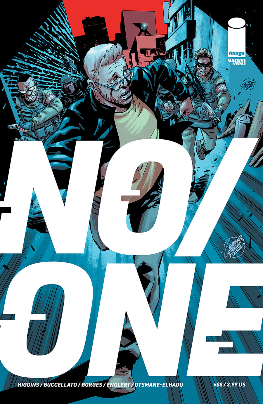 No One #8 Cover A Regular Geraldo Borges Cover