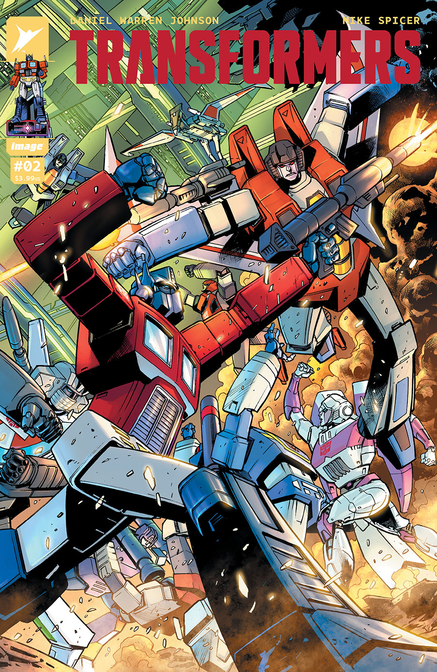 Transformers Vol 5 #2 Cover D Incentive Lewis Larosa Variant Cover