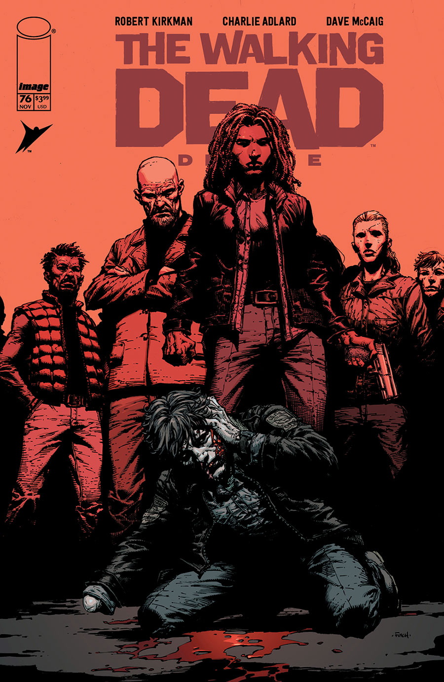 Walking Dead Deluxe #76 Cover A Regular David Finch & Dave McCaig Cover