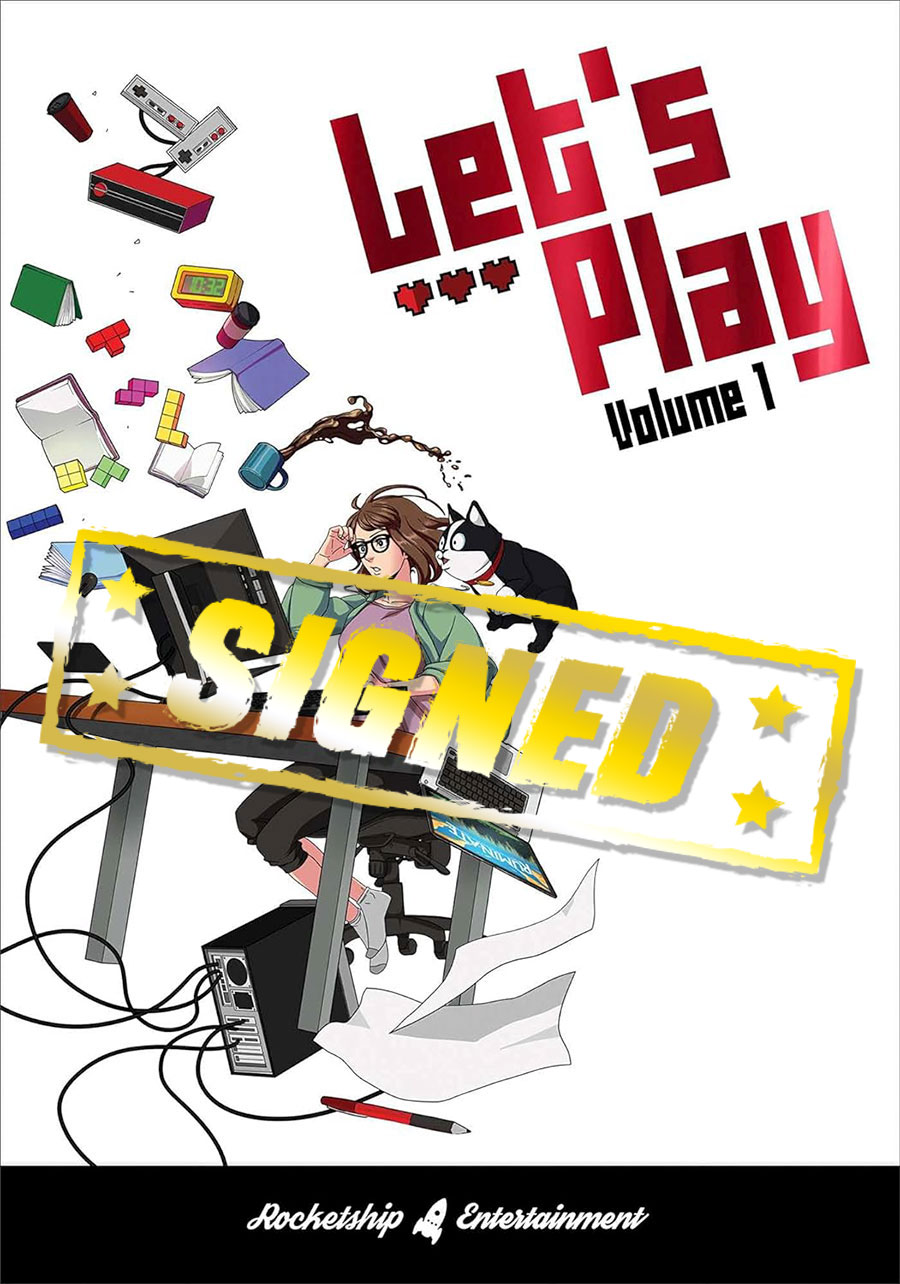 Lets Play Vol 1 HC Regular Edition Signed By Leeanne Krecic