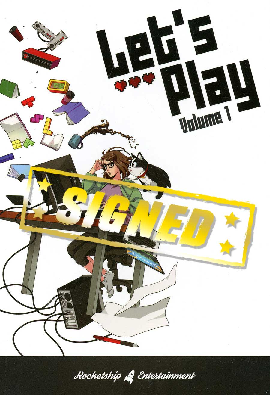 Lets Play Vol 1 TP Regular Edition Signed By Leeanne Krecic