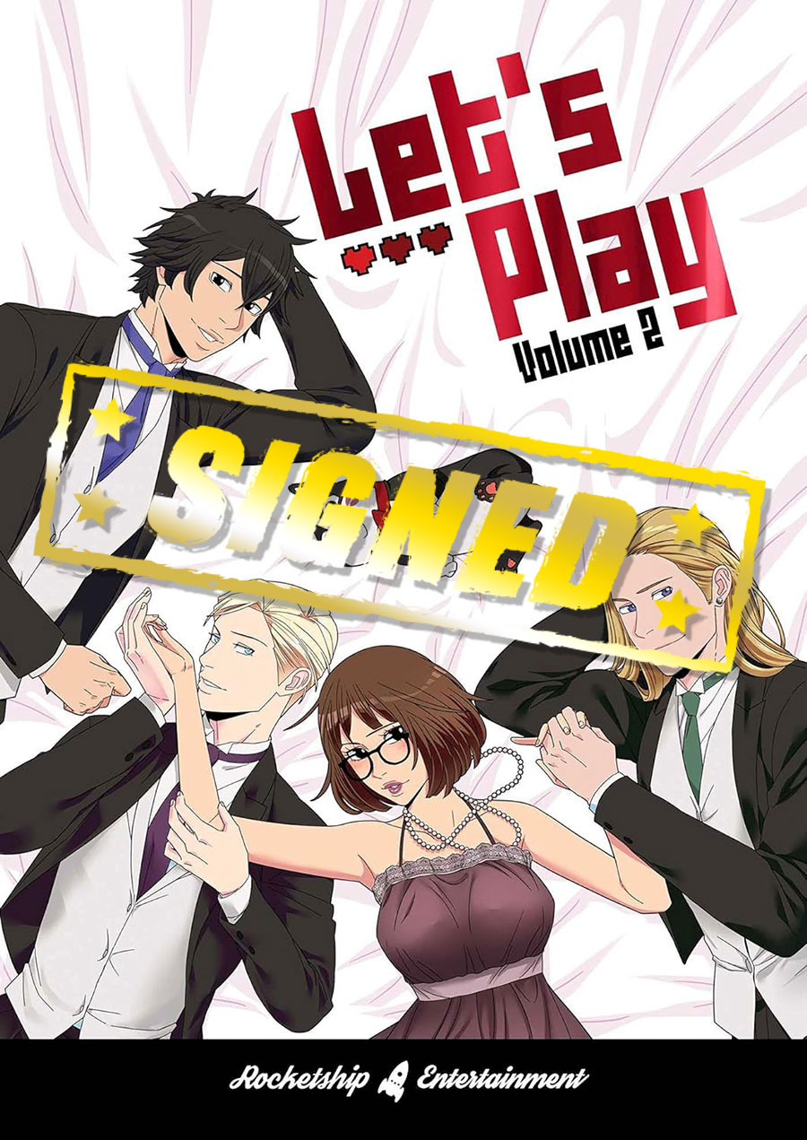 Lets Play Vol 2 HC Regular Edition Signed By Leeanne Krecic