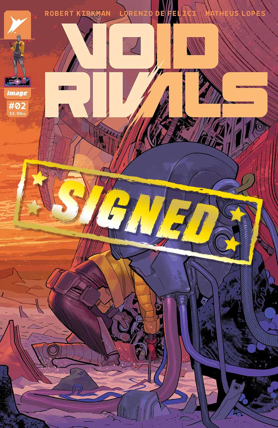 Void Rivals #2 Cover H Regular Lorenzo De Felici Cover Signed By Lorenzo De Felici