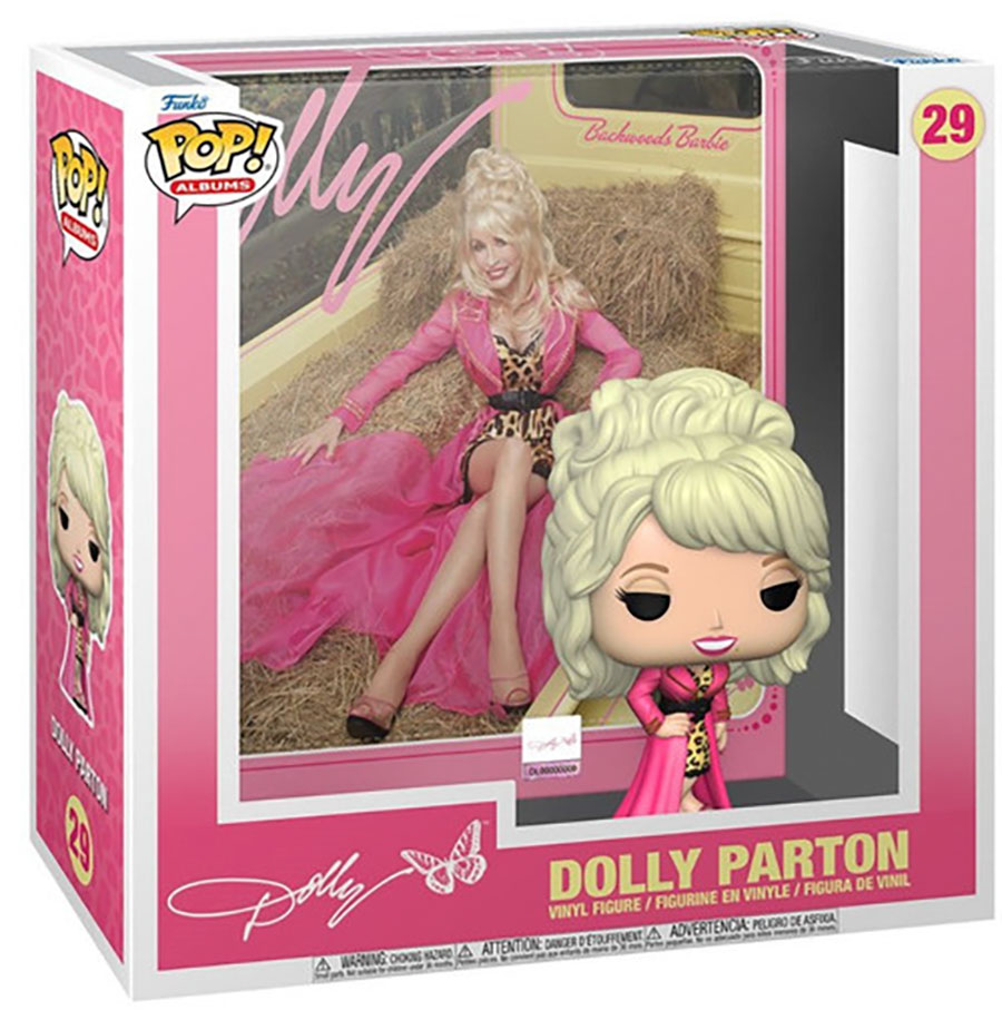 POP Albums Dolly Parton Backwoods Barbie Vinyl Figure