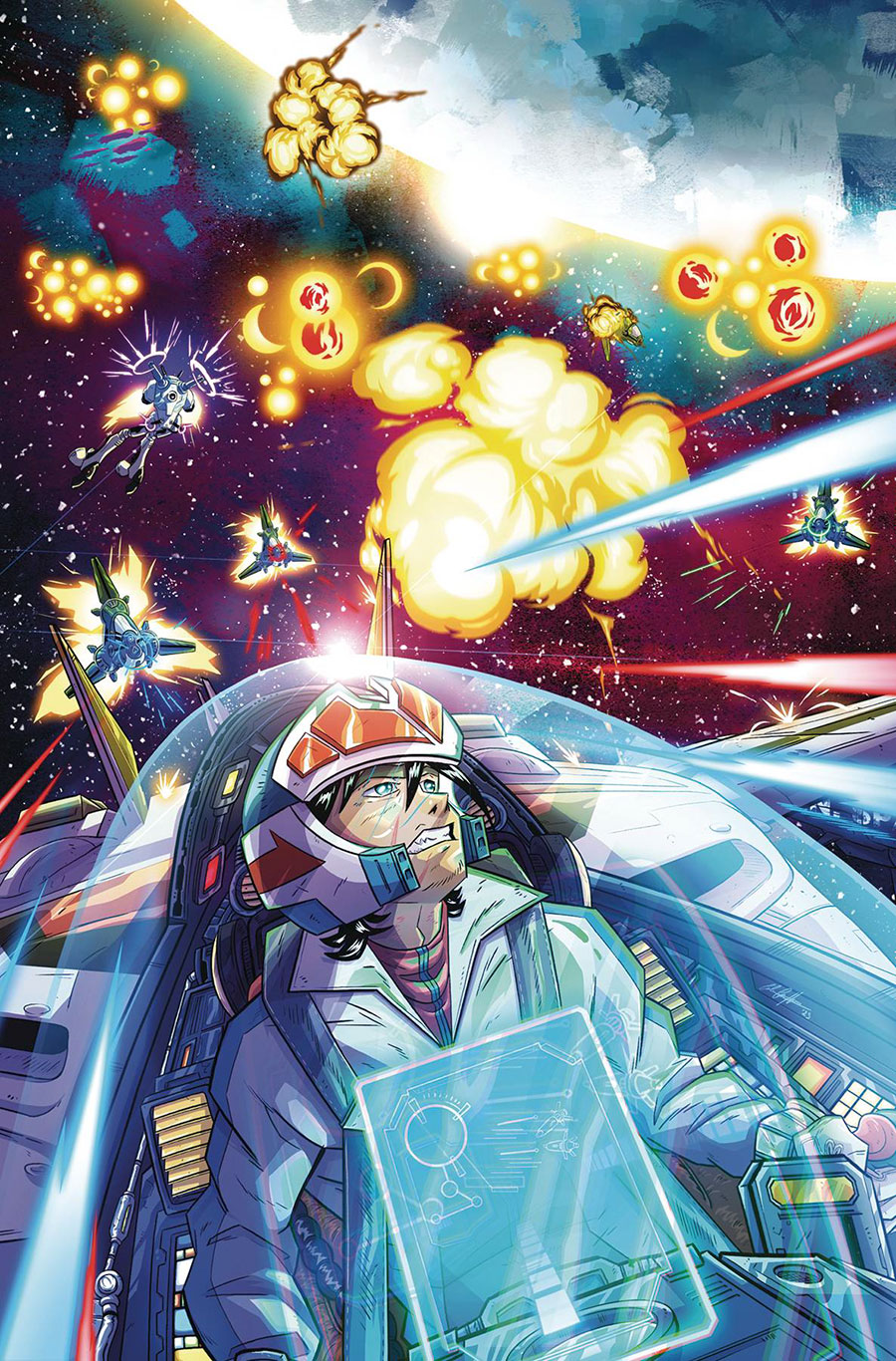 Robotech Rick Hunter #2 Cover E Variant Colm Griffin Virgin Cover