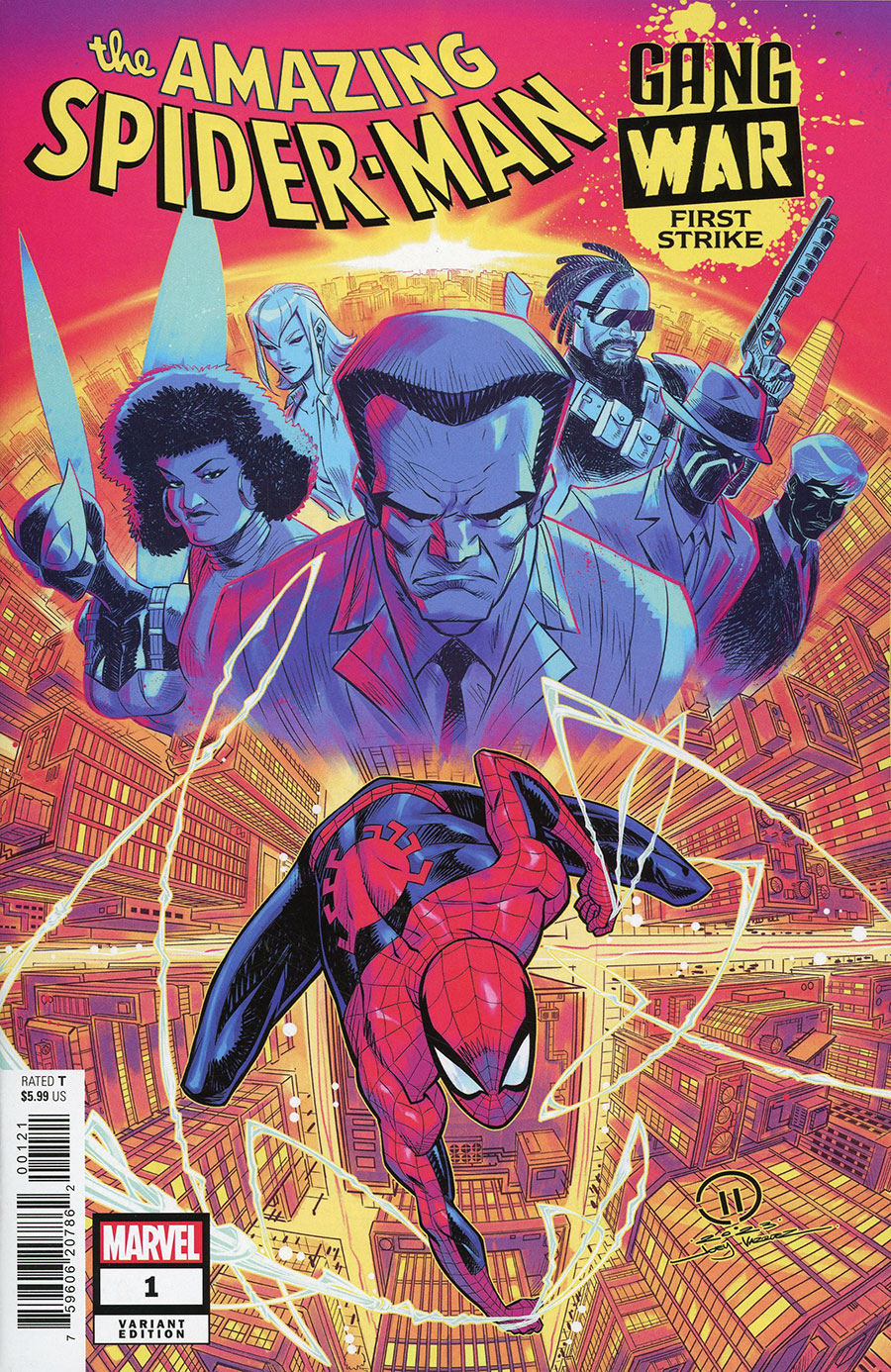 Amazing Spider-Man Gang War First Strike #1 (One Shot) Cover B Variant Joey Vazquez Cover