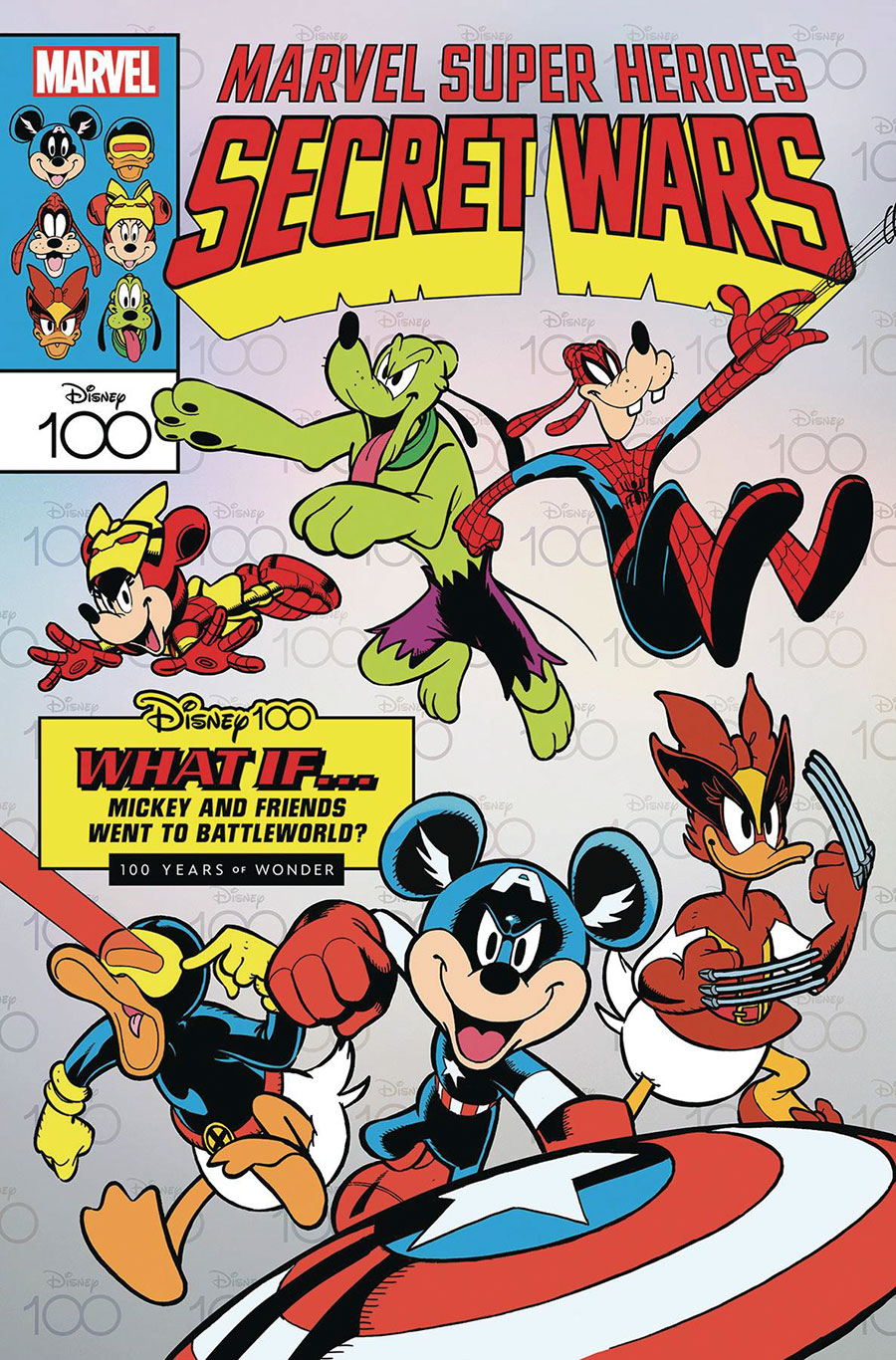 Amazing Spider-Man Vol 6 #37 Cover B Variant Paolo De Lorenzi Disney100 Secret War Cover (Gang War First Strike Tie-In)