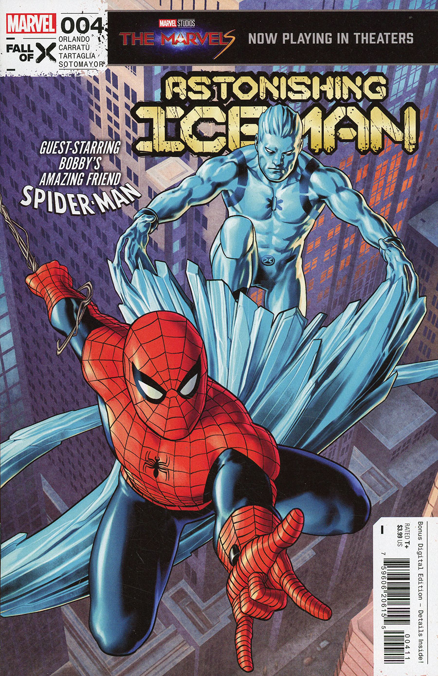 Astonishing Iceman #4 (Fall Of X Tie-In)