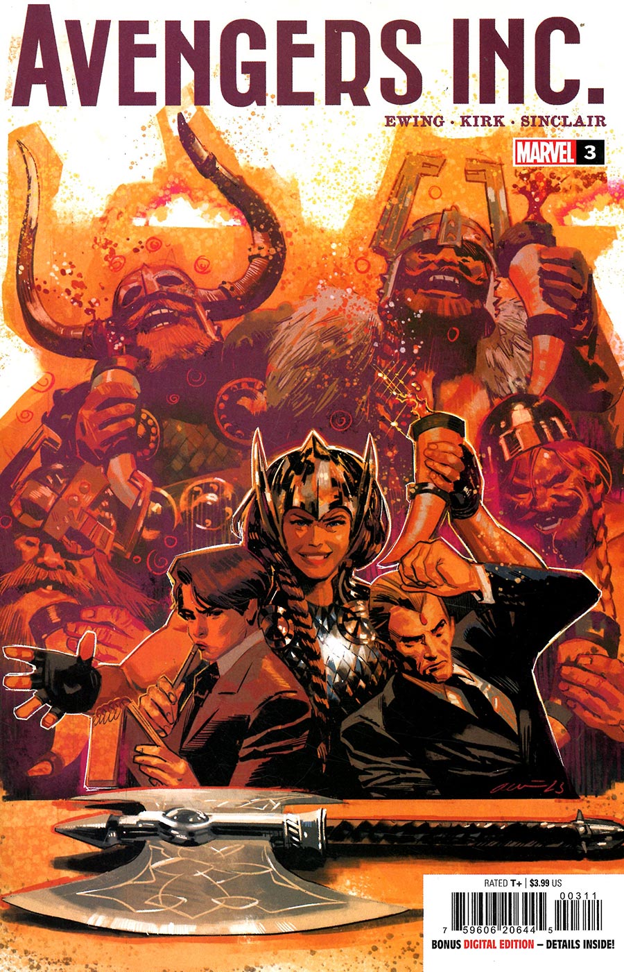 Avengers Inc #3 Cover A Regular Daniel Acuna Cover