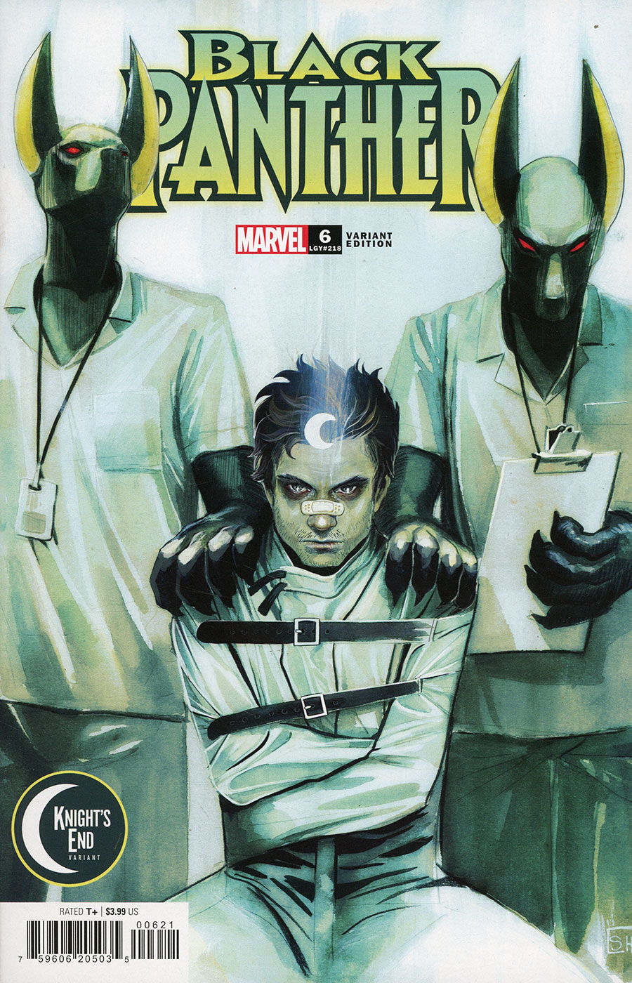 Black Panther Vol 9 #6 Cover B Variant Stephanie Hans Knights End Cover (Limit 1 Per Customer)