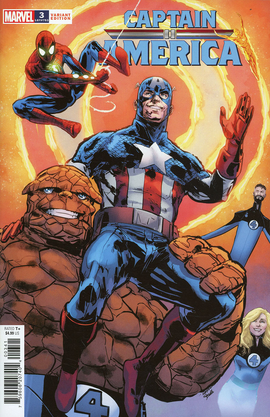Captain America Vol 10 #3 Cover D Variant Phil Jimenez Cover