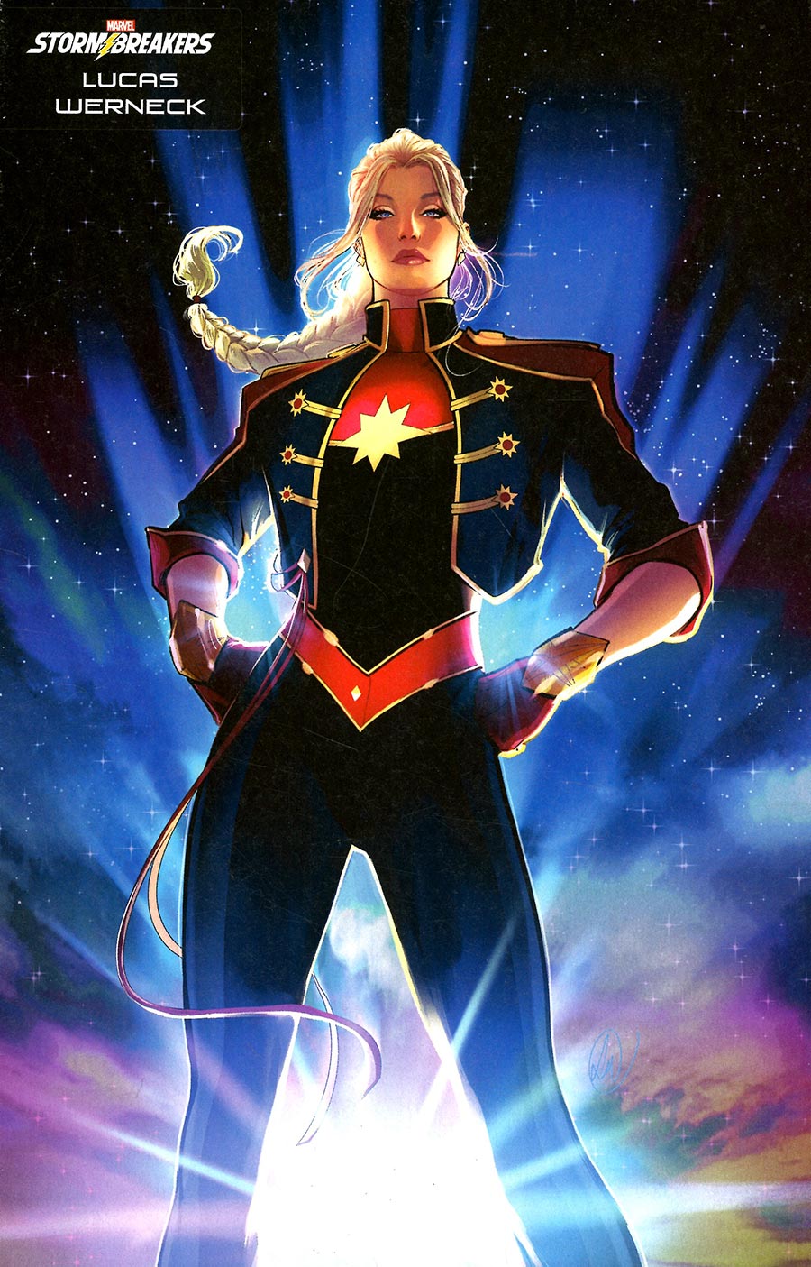 Captain Marvel Vol 10 #2 Cover C Variant Lucas Weneck Stormbreakers Cover
