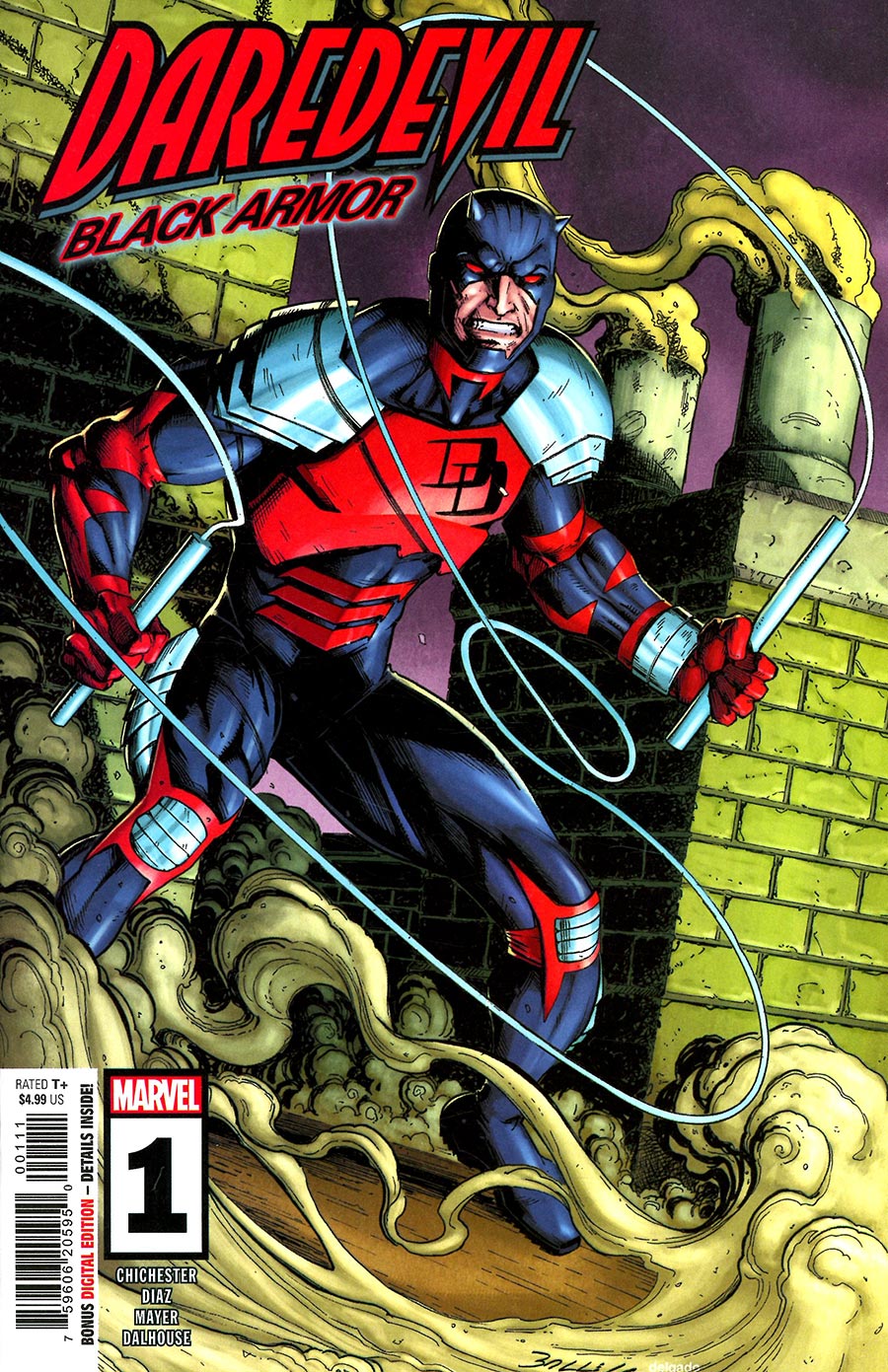 Daredevil Black Armor #1 Cover A Regular Mark Bagley Cover