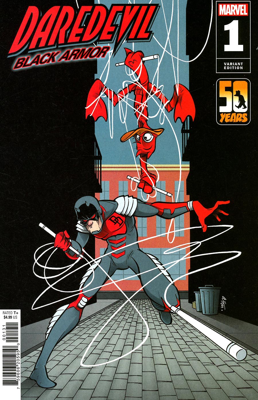 Daredevil Black Armor #1 Cover B Variant Gustavo Duarte Howard The Duck Cover