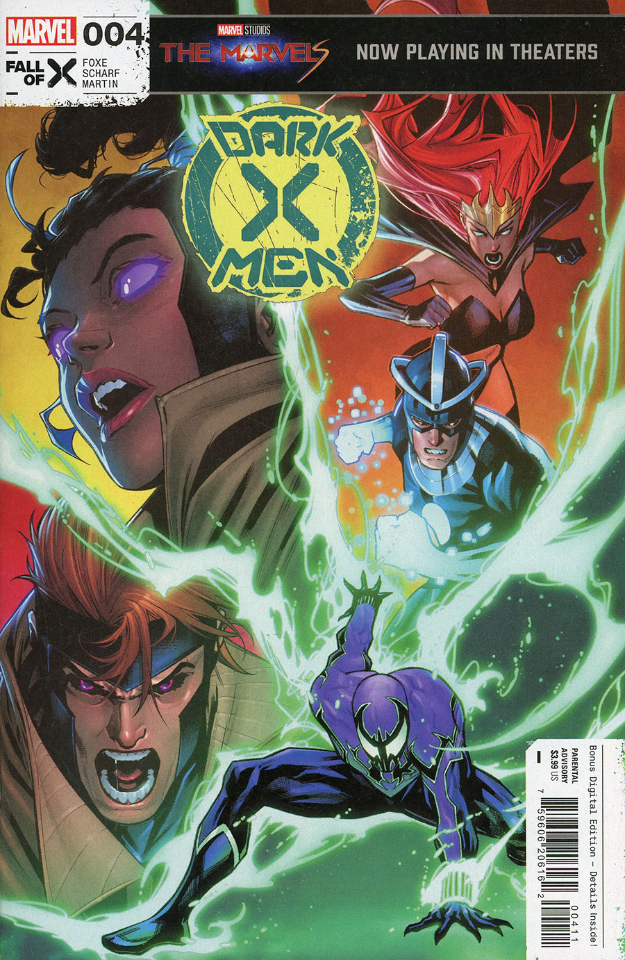 Dark X-Men Vol 2 #4 Cover A Regular Stephen Segovia Cover (Fall Of X Tie-In)