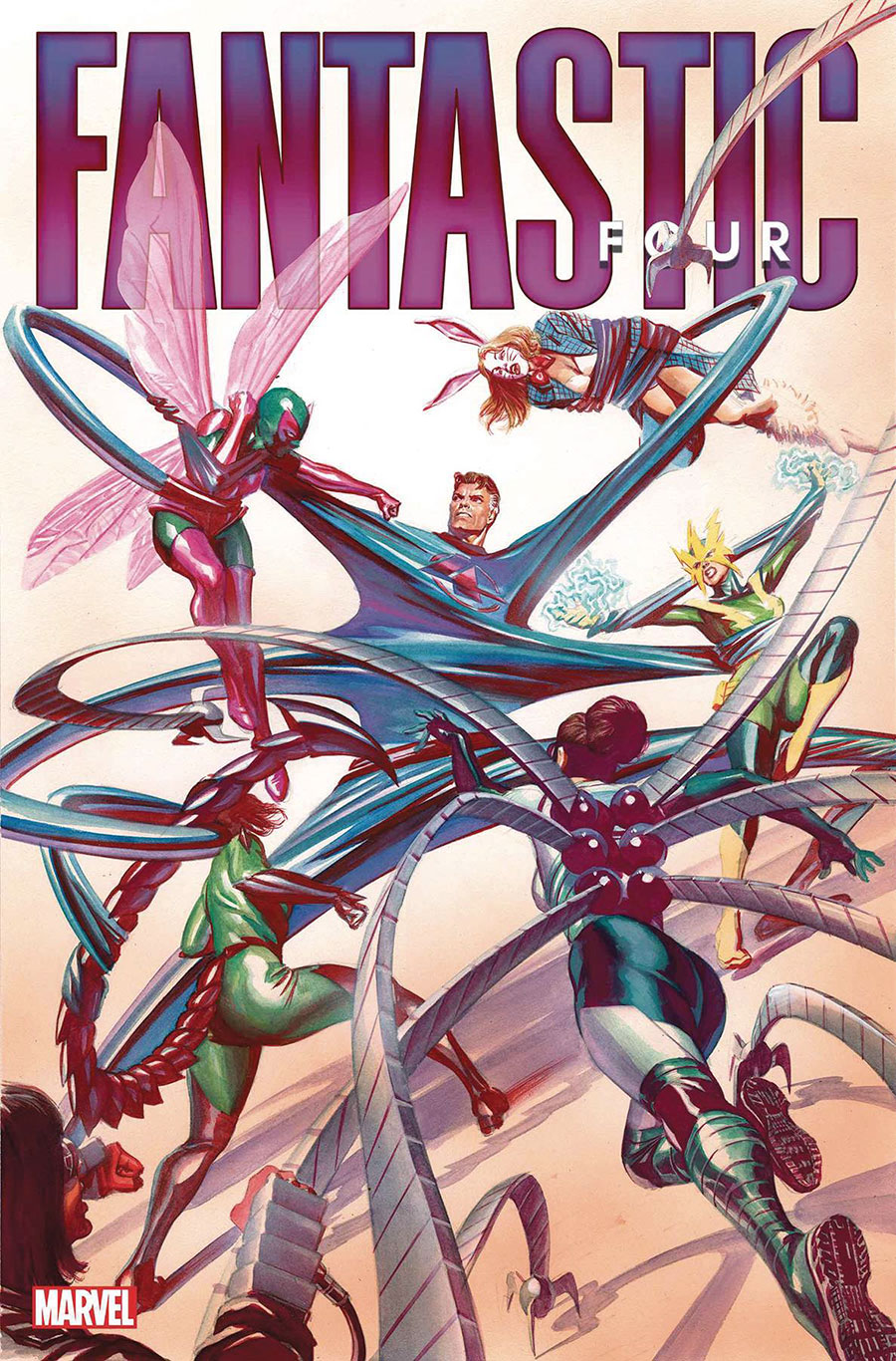 Fantastic Four Vol 7 #14 Cover A Regular Alex Ross Cover