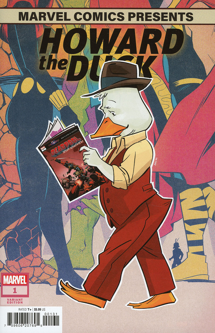 Howard The Duck (One Shot) #1 Cover B Variant Annie Wu Marvel Super Stories Cover
