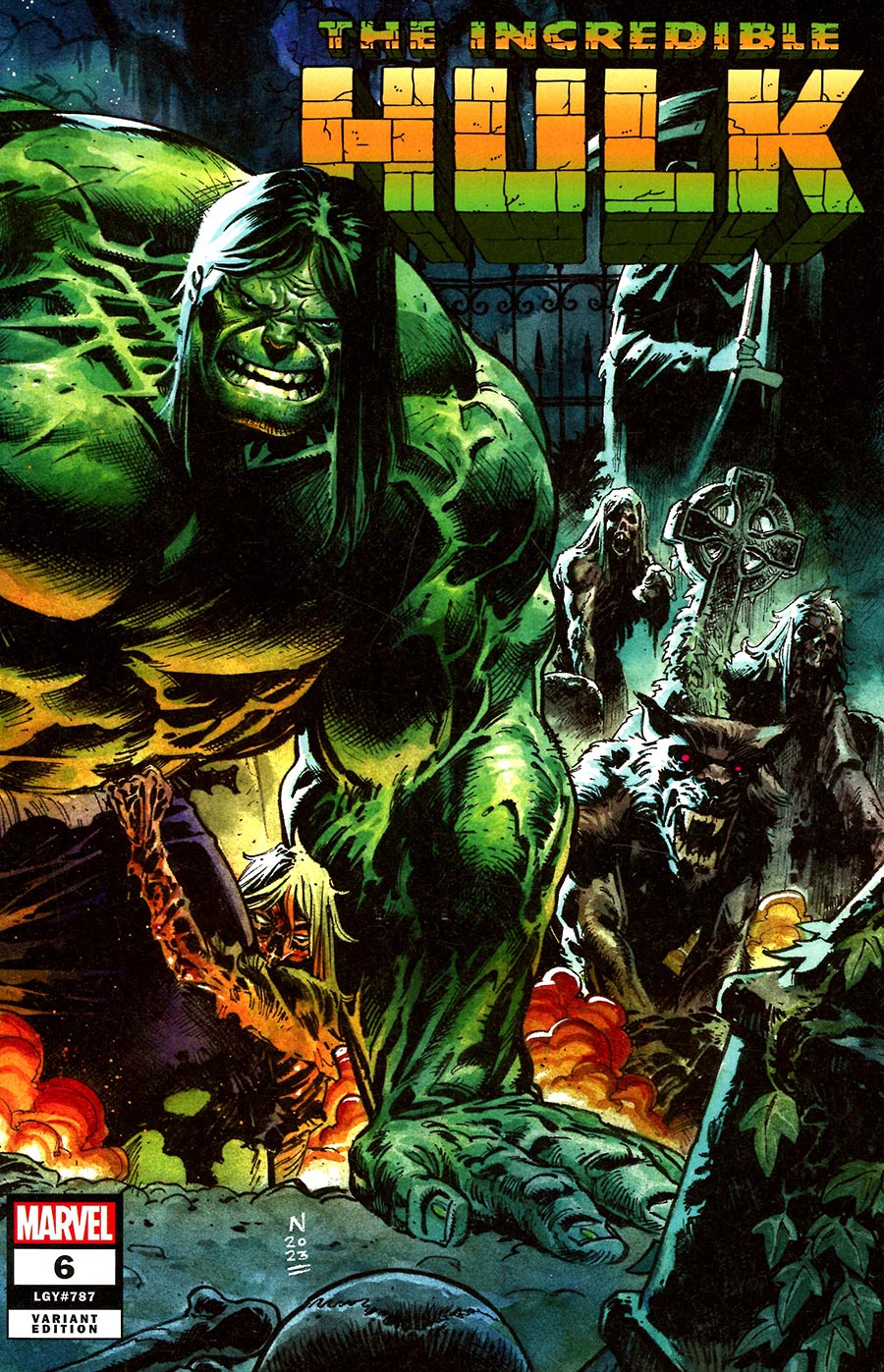 Incredible Hulk Vol 5 #6 Cover D Variant Nic Klein Wraparound Cover