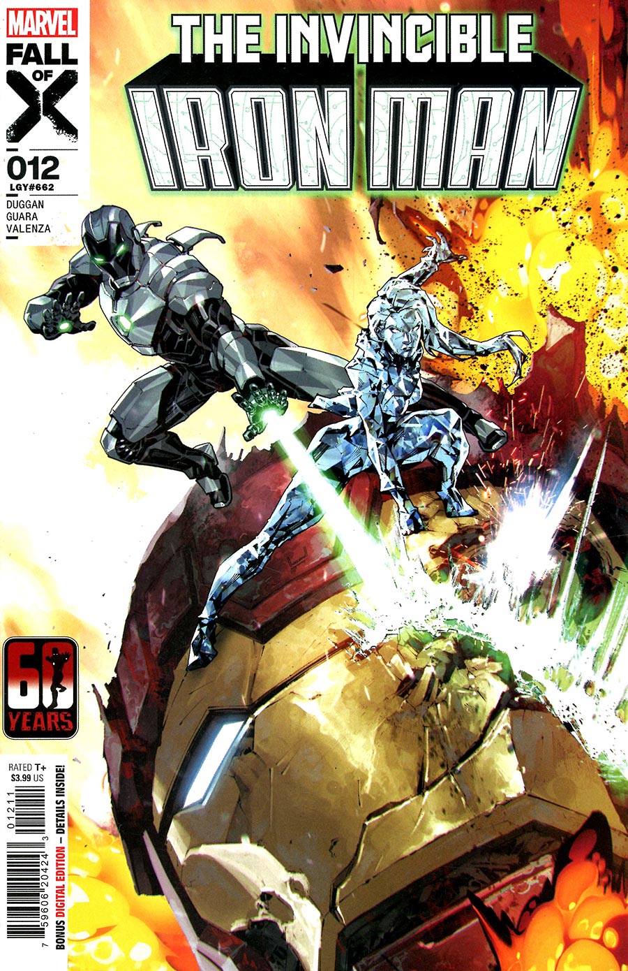 Invincible Iron Man Vol 4 #12 Cover A Regular Kael Ngu Cover (Fall Of X Tie-In)