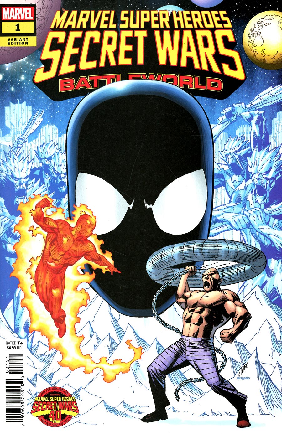 Marvel Super Heroes Secret Wars Battleworld #1 Cover D Variant Pat Olliffe Cover