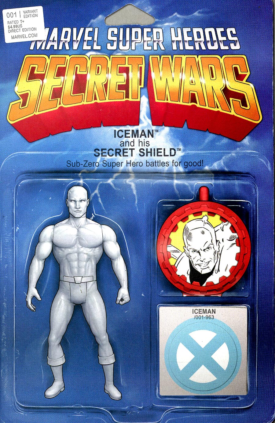 Marvel Super Heroes Secret Wars Battleworld #1 Cover F Variant John Tyler Christopher Action Figure Cover