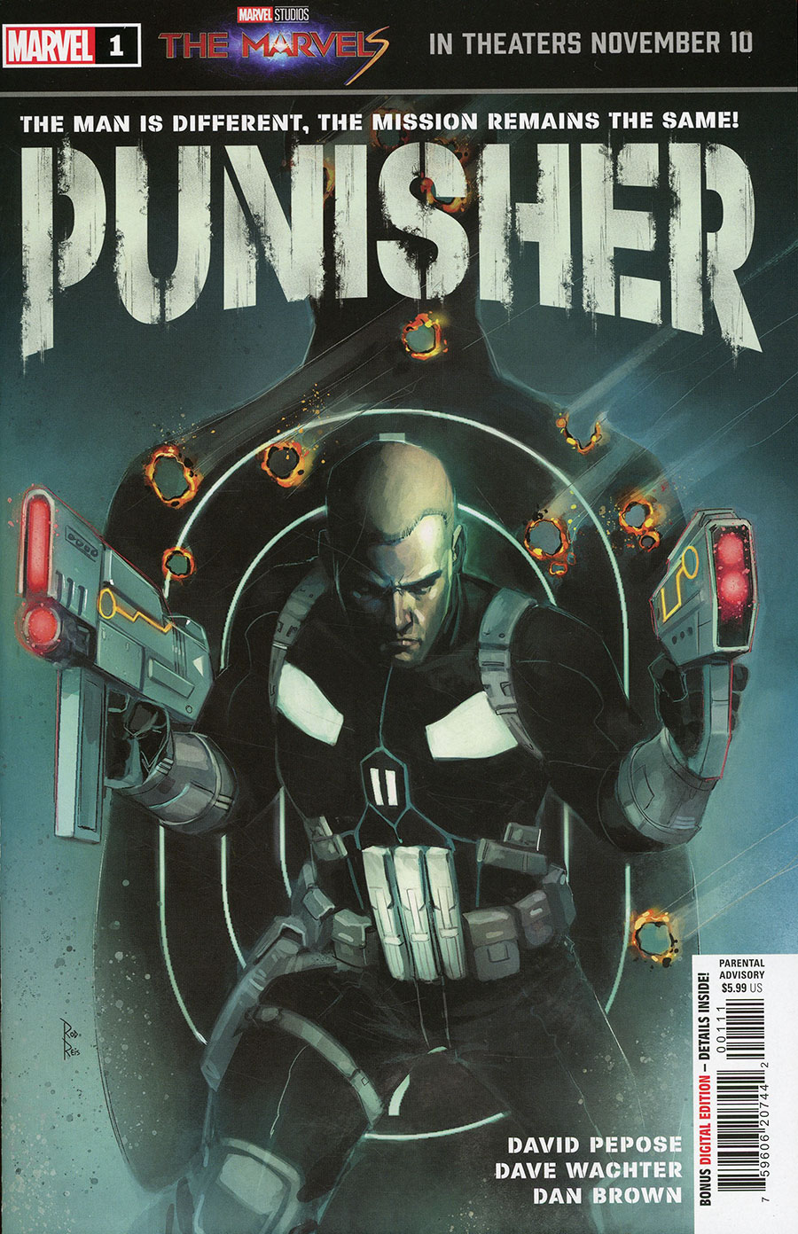 Punisher Vol 13 #1 Cover A Regular Rod Reis Cover