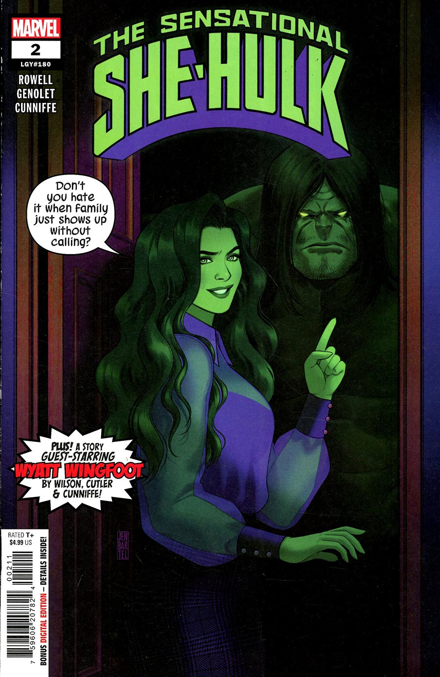 Sensational She-Hulk Vol 2 #2 Cover A Regular Jen Bartel Cover