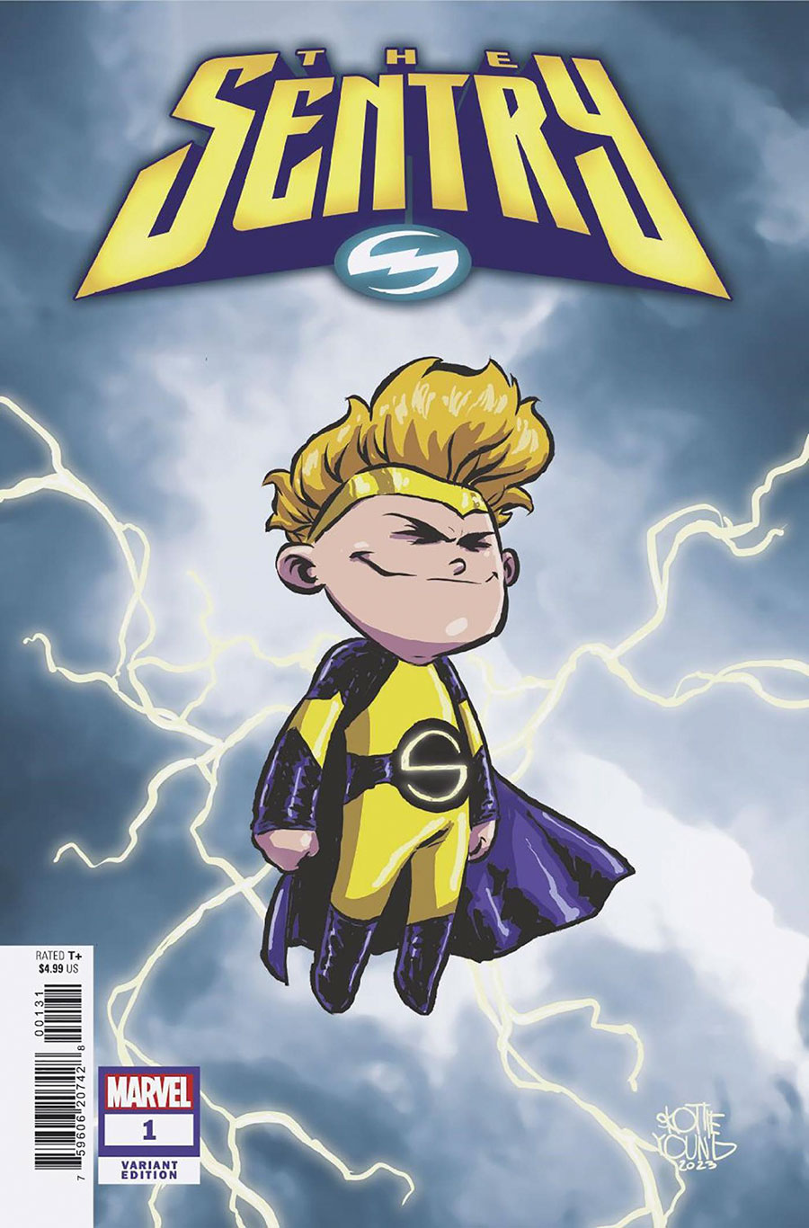 Sentry Vol 4 #1 Cover C Variant Skottie Young Cover