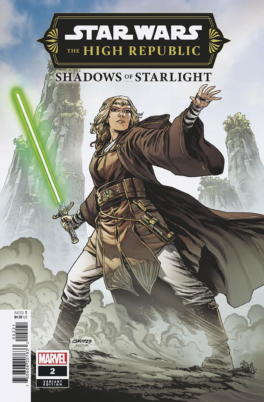 Star Wars The High Republic Shadows Of Starlight #2 Cover B Variant Cory Smith Cover