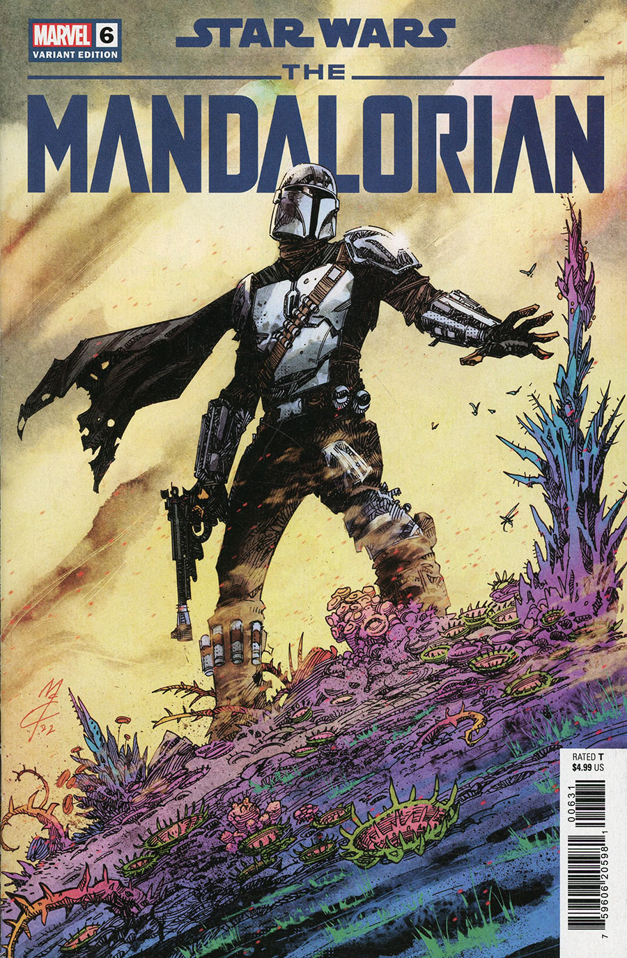 Star Wars The Mandalorian Season 2 #6 Cover C Variant John McCrea Cover