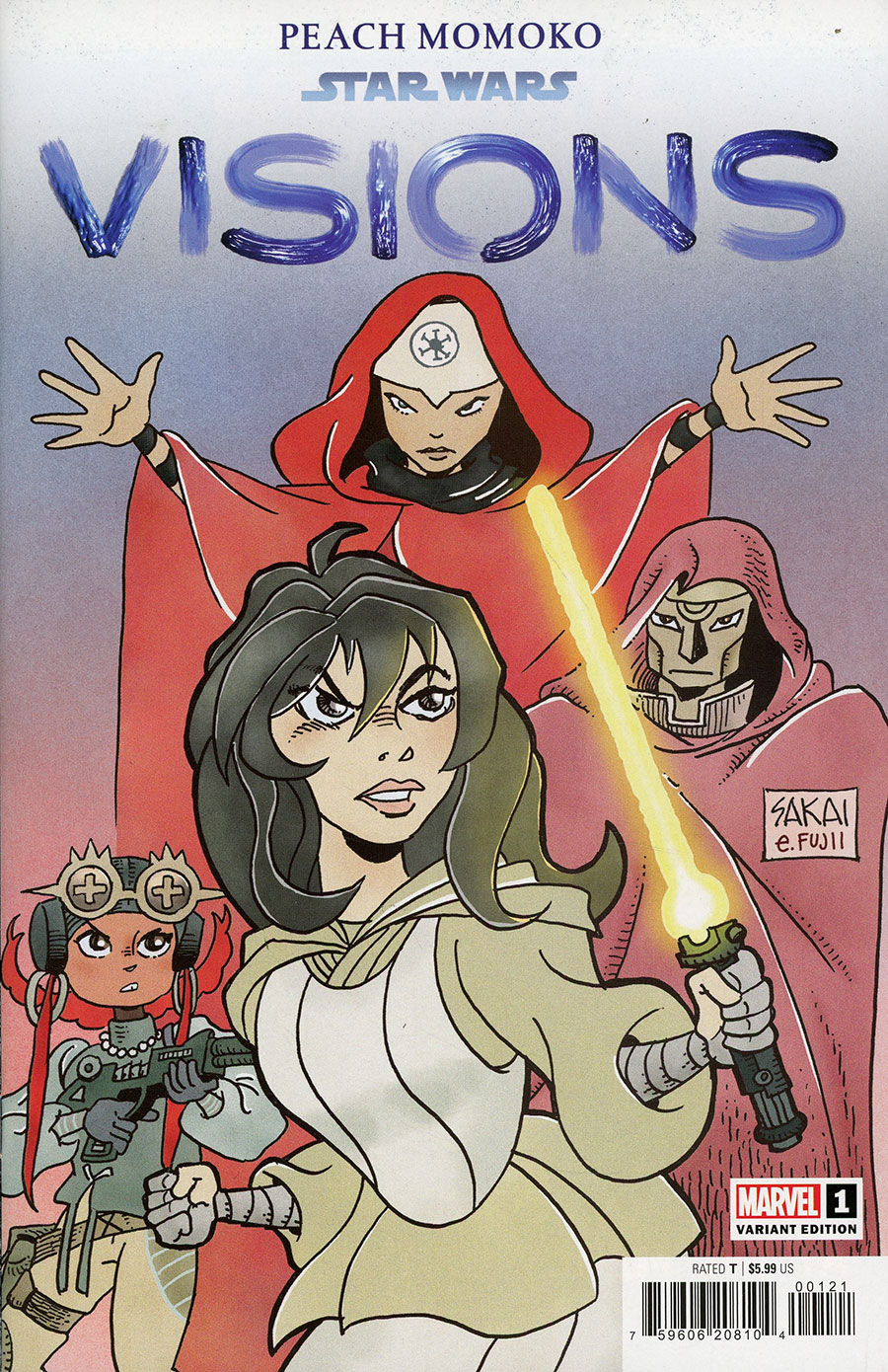 Star Wars Visions Peach Momoko #1 (One Shot) Cover B Variant Stan Sakai Cover