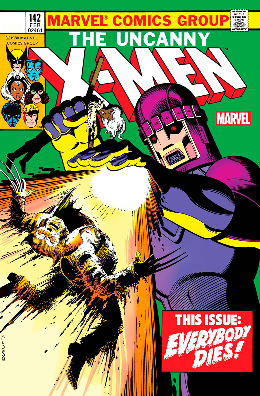 Uncanny X-Men #142 Cover C Facsimile Edition