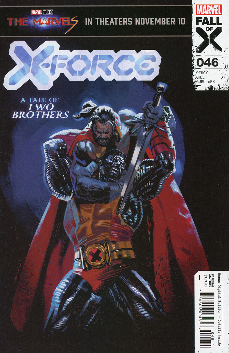 X-Force Vol 6 #46 Cover A Regular Daniel Acuna Cover (Fall Of X Tie-In)