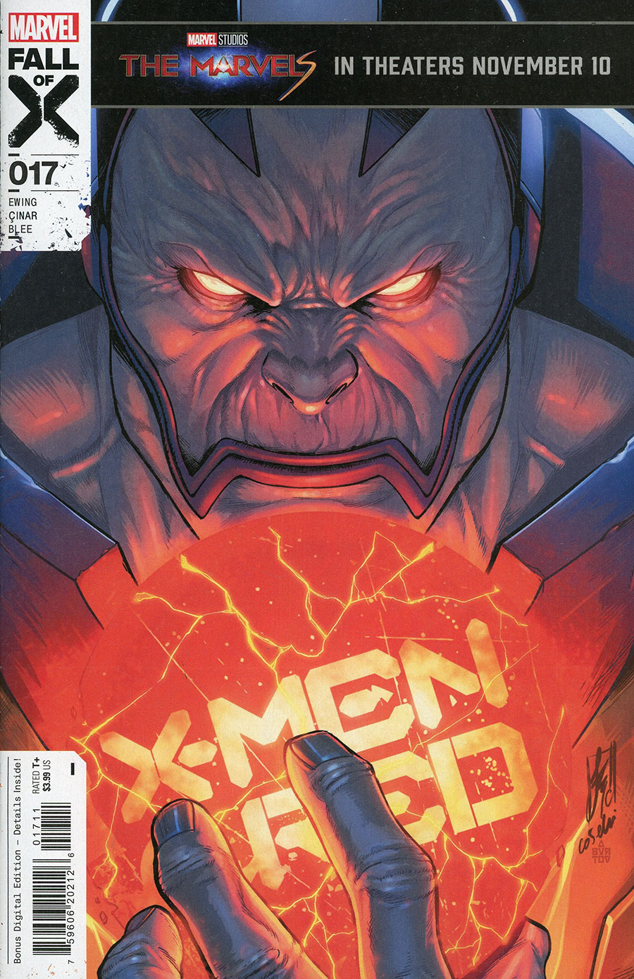 X-Men Red Vol 2 #17 Cover A Regular Stefano Caselli Cover (Fall Of X Tie-In)