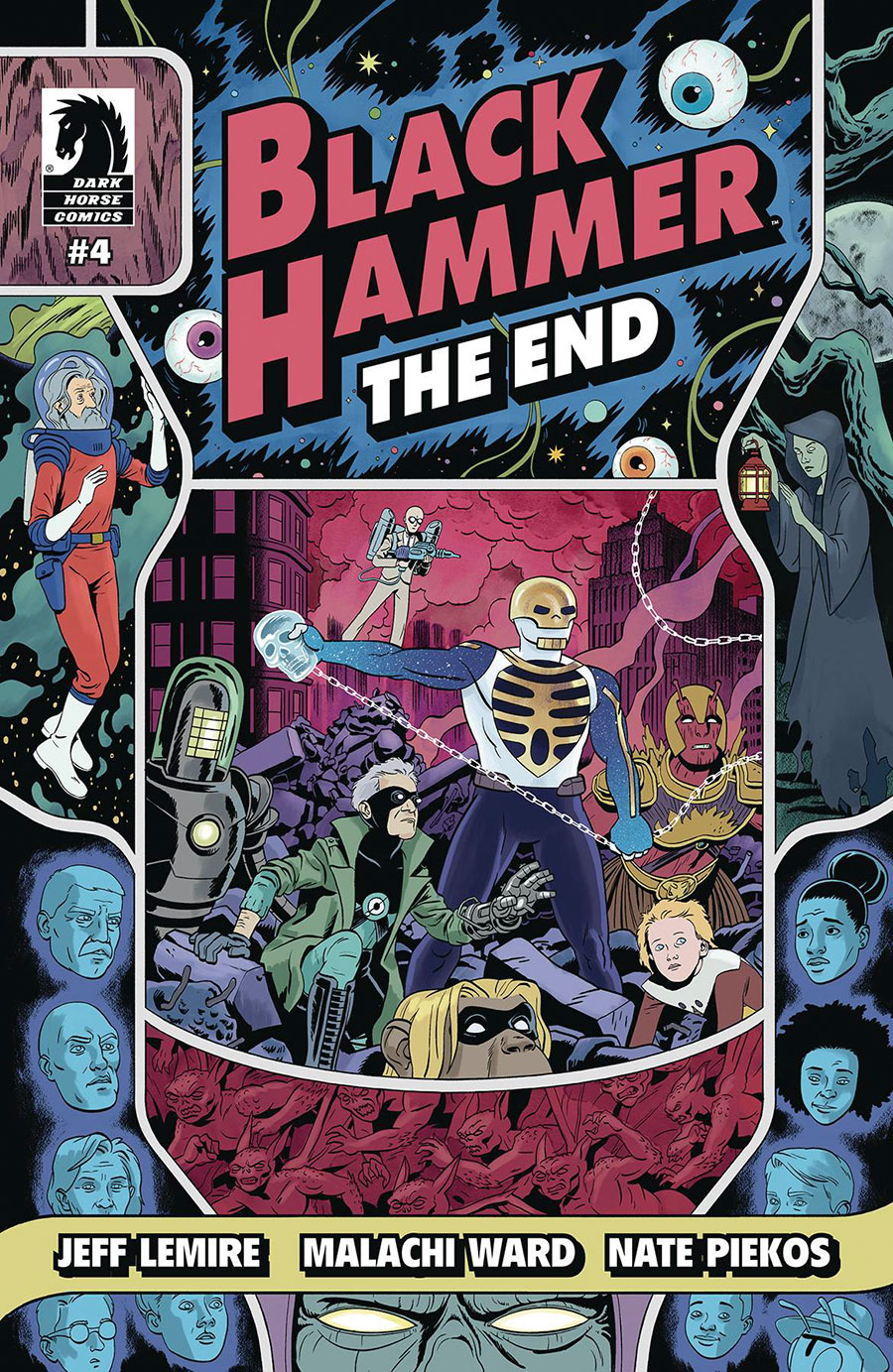 Black Hammer The End #4 Cover A Regular Malachi Ward Cover