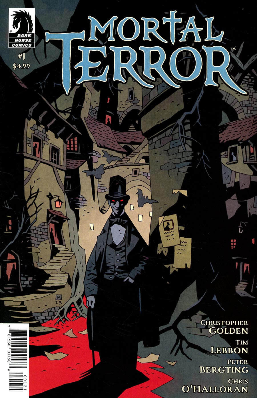 Mortal Terror #1 Cover B Variant Mike Mignola Cover