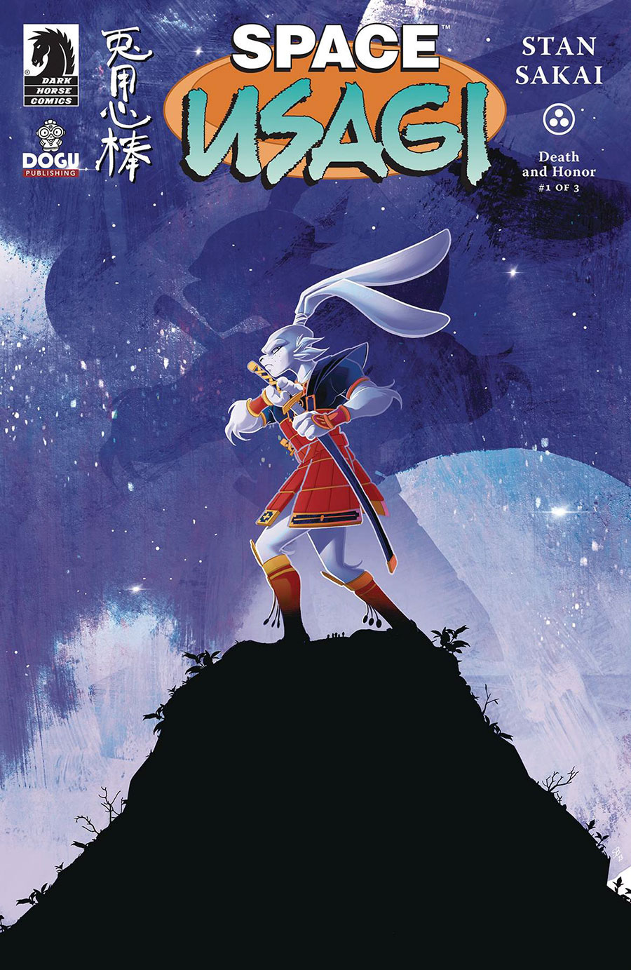 Space Usagi Death & Honor #1 Cover A Regular Sweeney Boo Cover