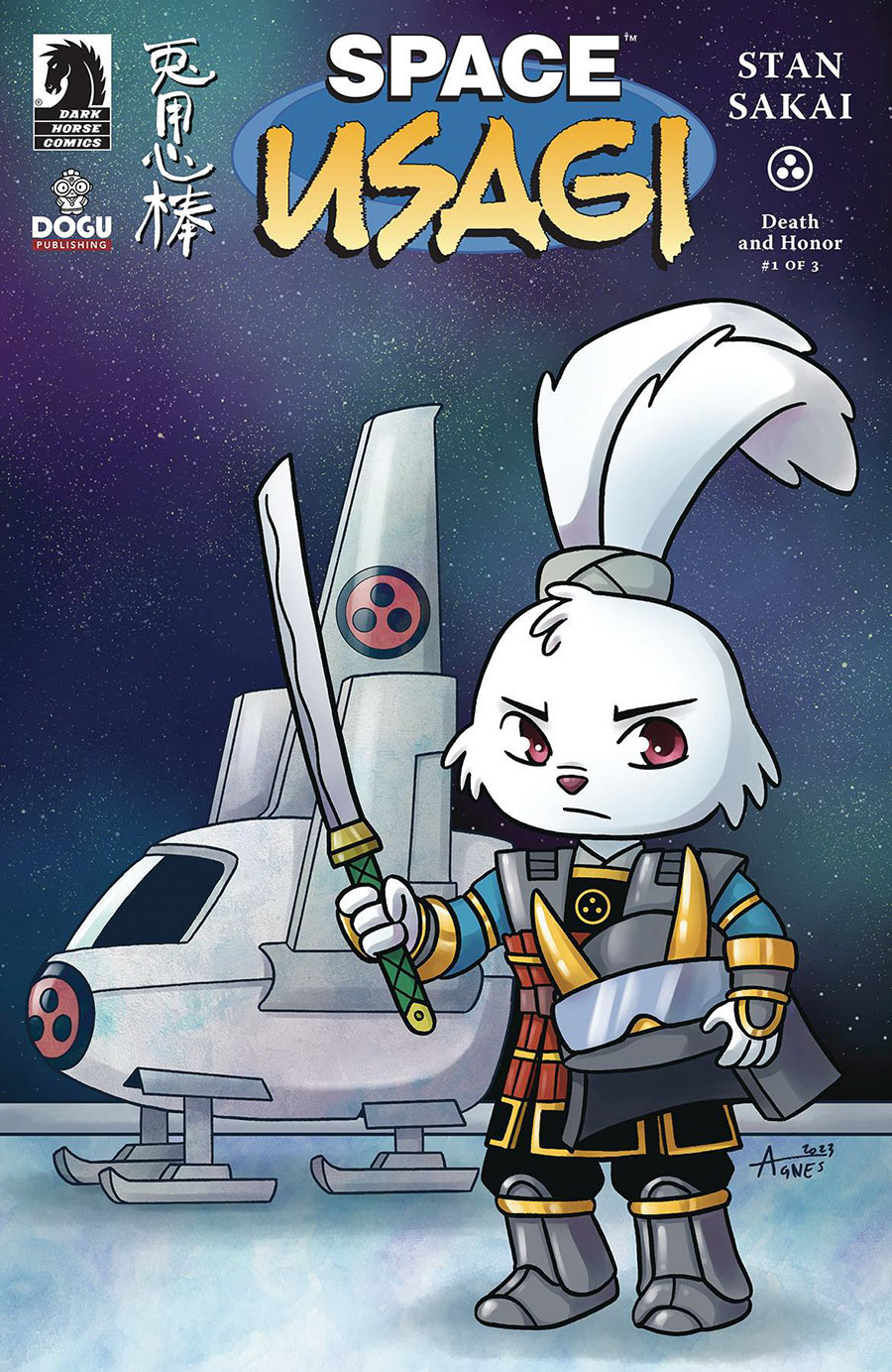 Space Usagi Death & Honor #1 Cover B Variant Agnes Garbowska Cover