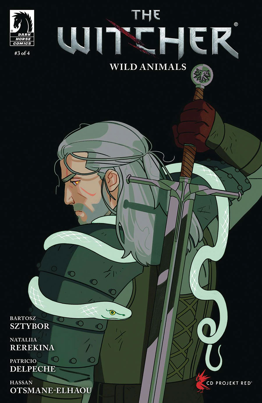 Witcher Wild Animals #3 Cover C Variant Sara Kipin Cover