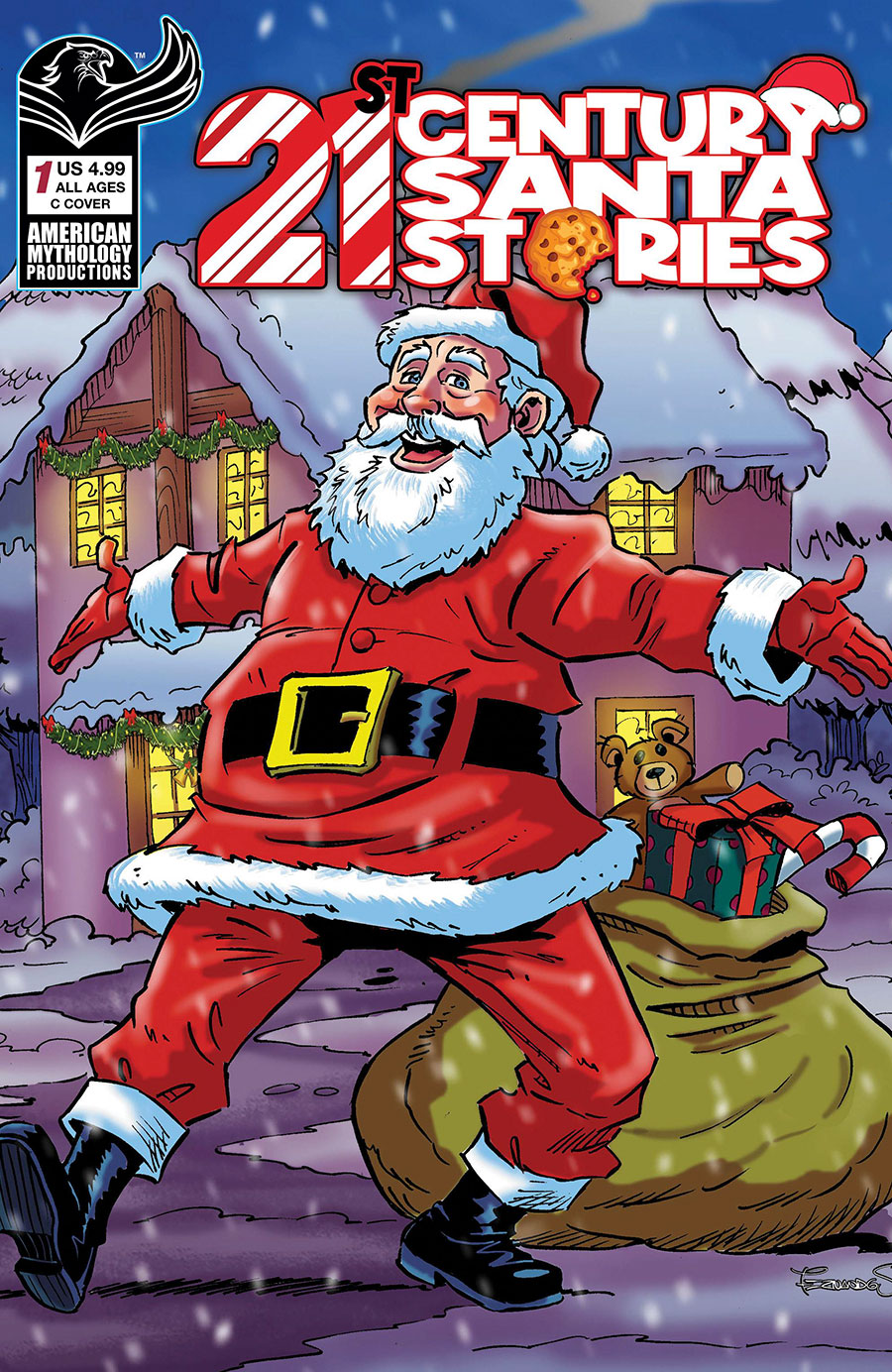 21st Century Santa Stories #1 Cover C Variant Fernando Sosa Cover
