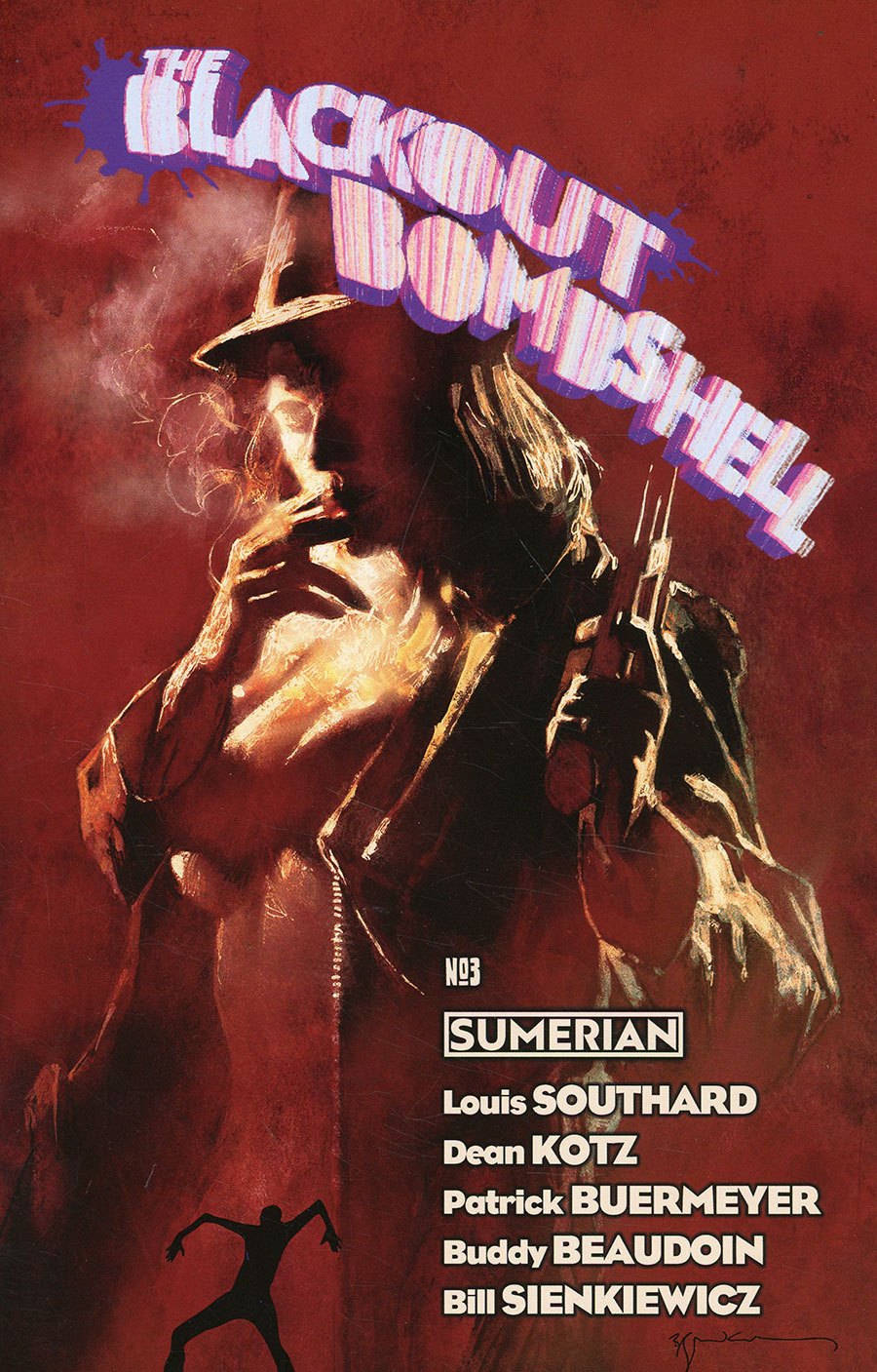 Blackout Bombshell #3 Cover A Regular Heather Vaughan Cover