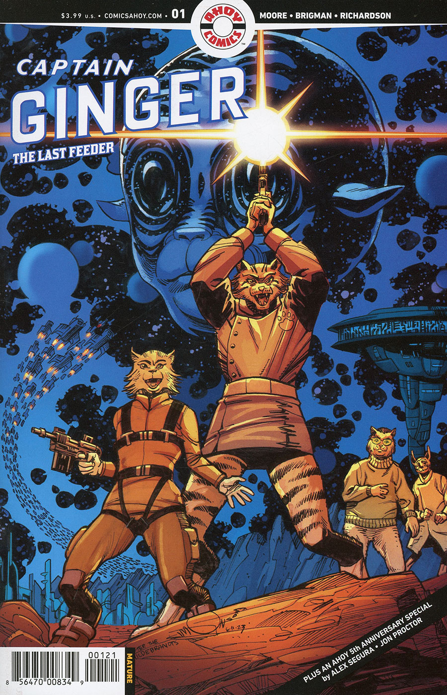 Captain Ginger The Last Feeder #1 Cover B Variant Walter Simonson Cover