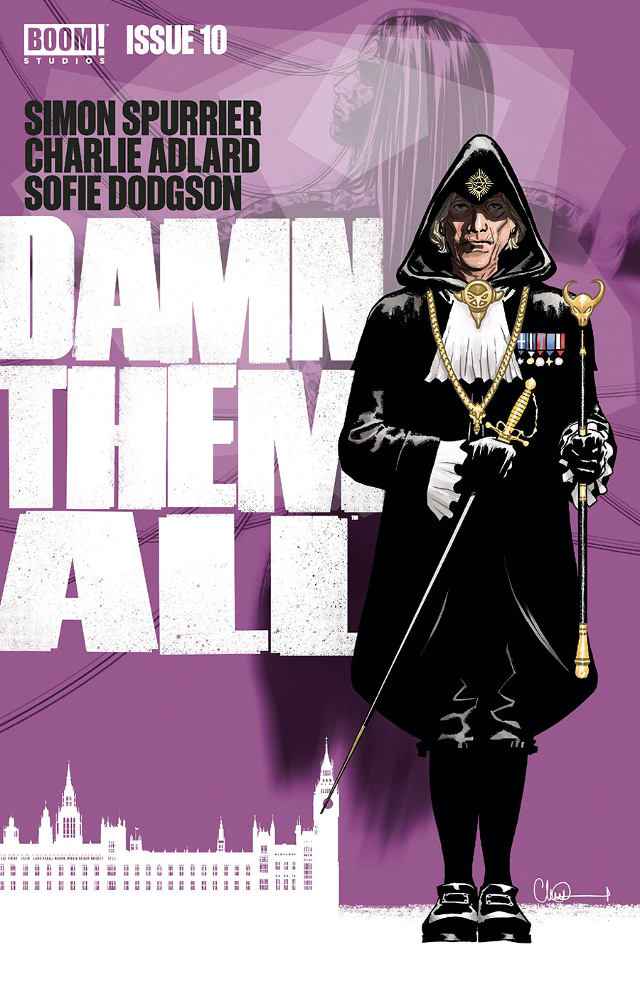 Damn Them All #10 Cover A Regular Charlie Adlard Cover