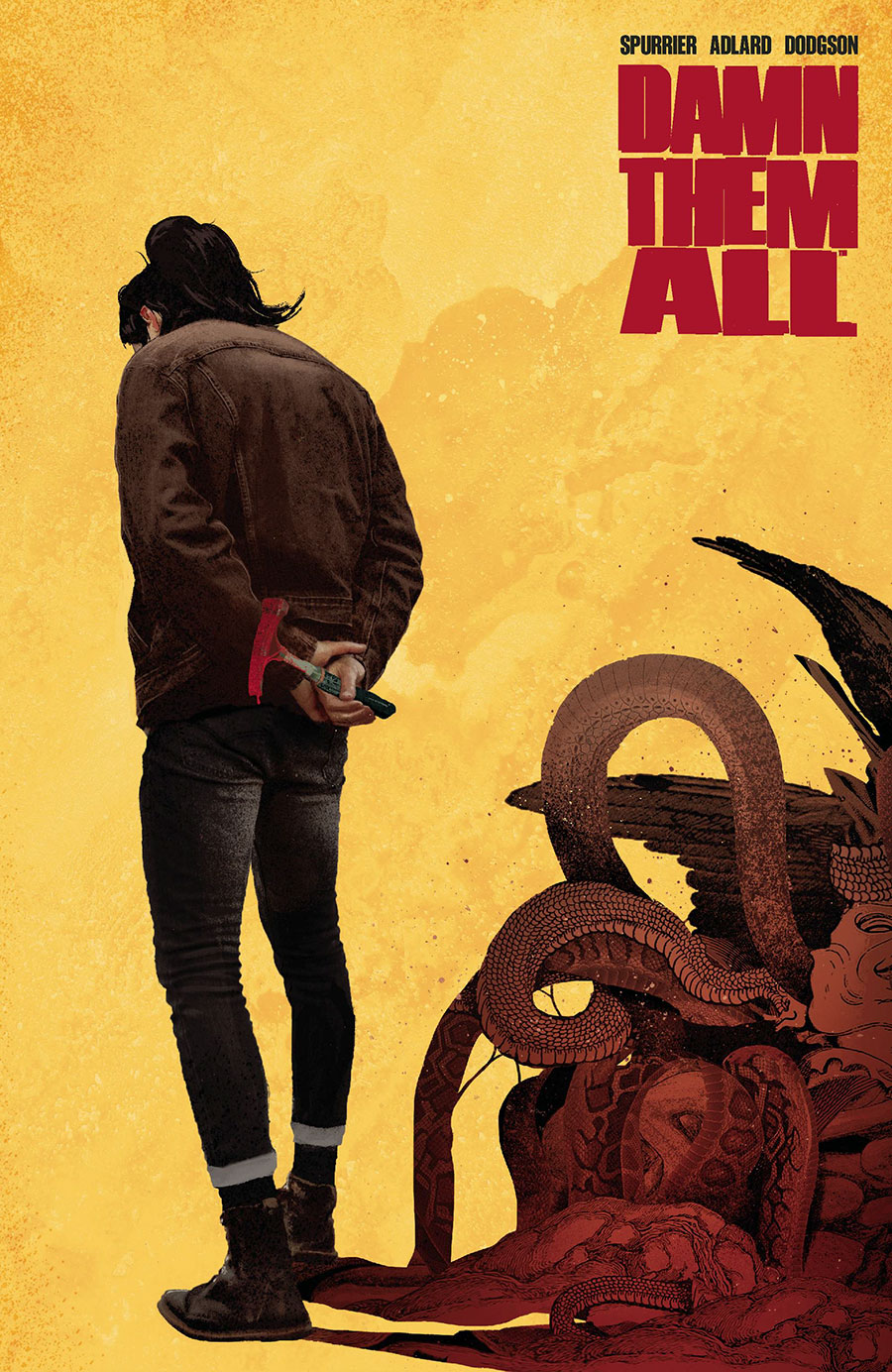 Damn Them All #10 Cover B Variant Alex Eckman-Lawn Cover