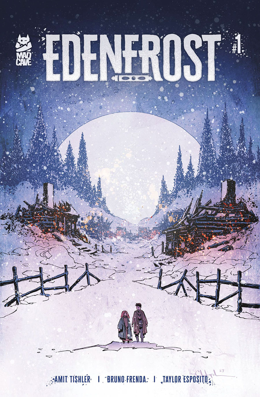 Edenfrost #1 Cover B Variant Christopher Mitten Cover