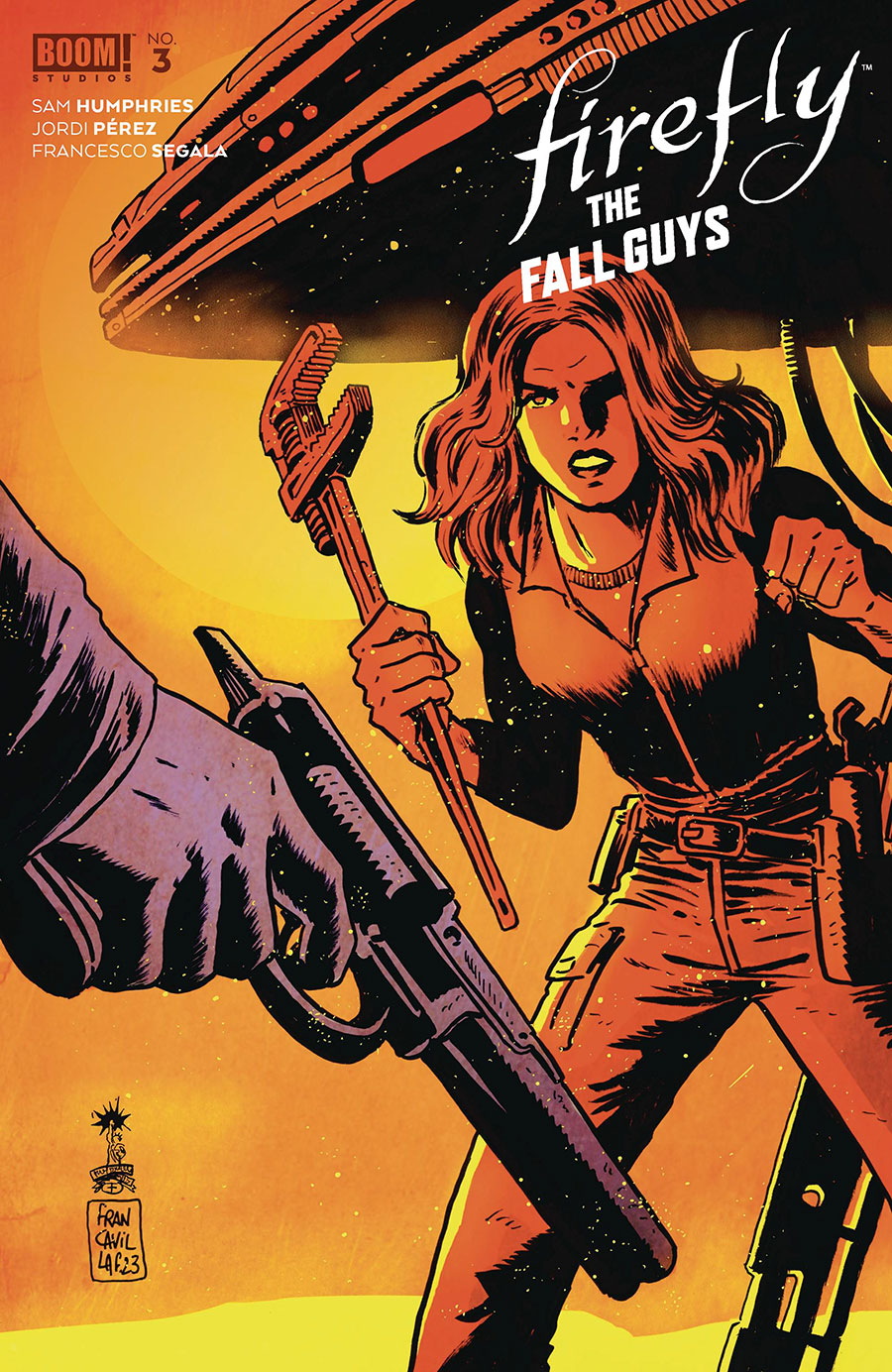 Firefly The Fall Guys #3 Cover A Regular Francesco Francavilla Cover